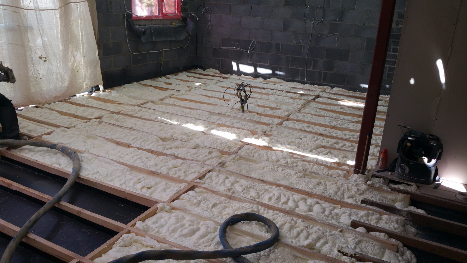 basement floor insulation
